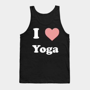 I Heart Yoga Tank Top